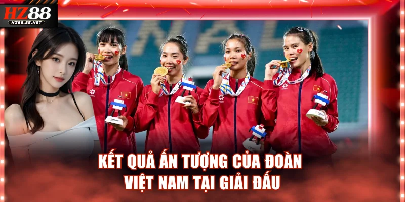 Kết quả ấn tượng của đoàn Việt Nam tại giải đấu