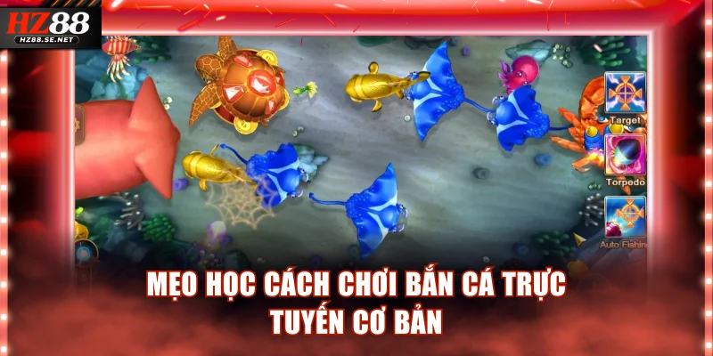 Mẹo học cách chơi bắn cá trực tuyến cơ bản